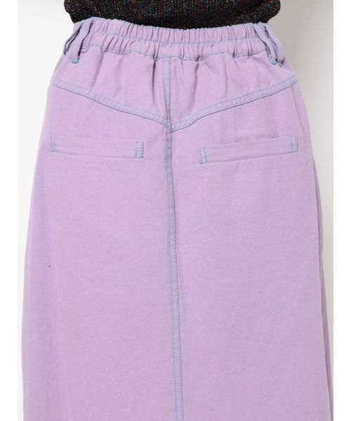 jouetie（ジュエティ）の「カラーステッチフロントスリットスカパン（その他パンツ・レディース・ブラック/ブラウン/ラベンダー・MEDIUM）」の21枚目の写真