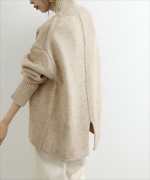 ADAM ET ROPE' | 【WEB限定】タートルバックスリットニットプルオーバー(ニット/セーター)