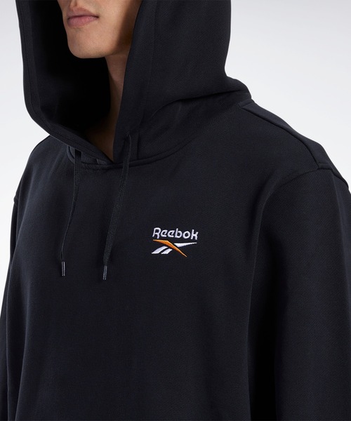Reebok(リーボック)の「Chocomoo クラシック フーディー (パーカー・メンズ・ブラック・LARGE/SMALL/XX-LARGE/MEDIUM/XXX-LARGE/X-SMALL/X-LARGE)」の7枚目の写真