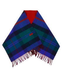 ヴィヴィアンウエストウッド　タータン リバーシブル オーブボタン付ストール Vivienne Westwood ヴィヴィアンウエストウッド レディース