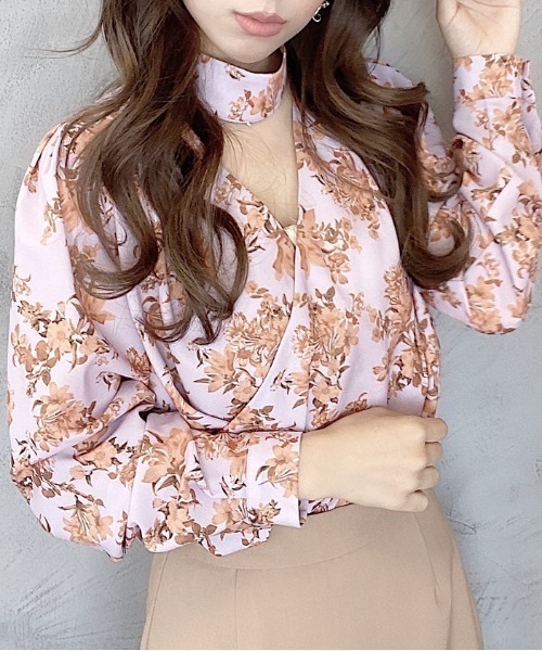 エイミーイストワール ドナテラフラワーカシュクールドレープ EIMY ISTOIRE エイミーイストワール eimy istoire Donatella flower