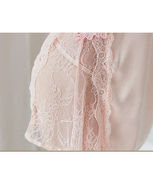 c.u.l】 Tバックショーツ レース 背中開き サイドスリット