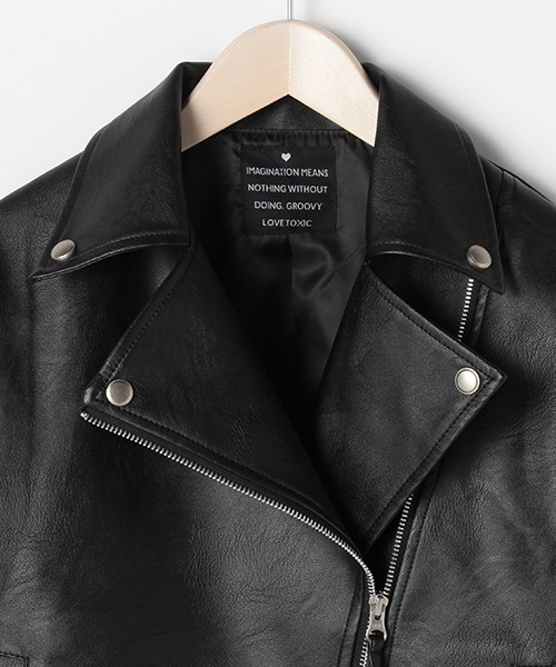 Love's Lookers 黒 ライダースジャケット Mo-Laws ラム革 ダブルライダースジャケット UK メンズ ブラック