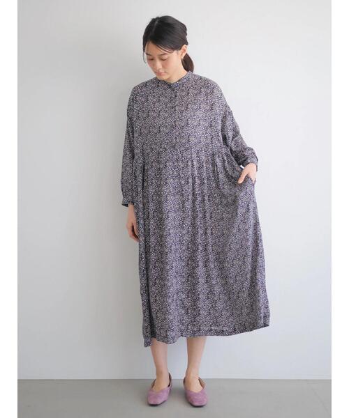 AMERICAN HOLIC（アメリカンホリック）の「スタンドカラーフラワープリントワンピース　＊（ワンピース・レディース・その他9/マルチ/その他14・FREE）」の12枚目の写真