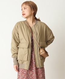 U by SPICK&SPAN | オーバーサイズMA-1◆(MA-1)