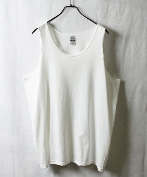 GILDAN（ギルダン）の「【GILDAN】ギルダン USA ウルトラコットン6.0oz タンクトップ T2200（タンクトップ・メンズ・ホワイト/ブラック/グレー・M/L/XL/S）」の17枚目の写真