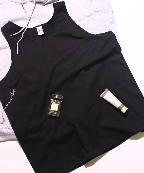 GILDAN（ギルダン）の「【GILDAN】ギルダン USA ウルトラコットン6.0oz タンクトップ T2200（タンクトップ・メンズ・ホワイト/ブラック/グレー・M/L/XL/S）」の18枚目の写真