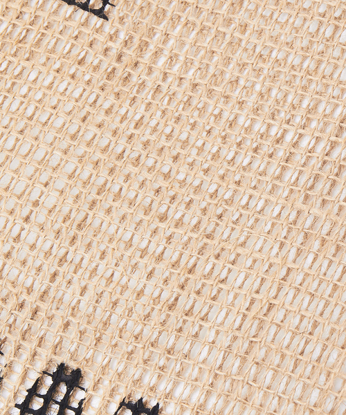 MAISON BENGAL（マイソンベンガル）の「【Maison Bengal】ジュートエコバッグ（トートバッグ・レディース・アイボリー・フリー）」の2枚目の写真