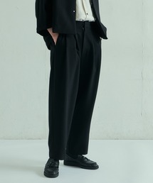 Lui's | CARREMAN ワイドテーパードパンツ(スラックス)