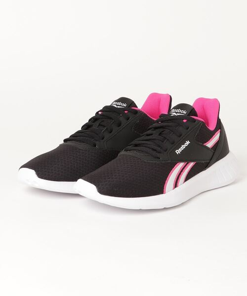 Reebok(リーボック)の「 ライト / LITE 2.0(スニーカー・レディース・ブラック×ピンク・23.0cm/24.5cm/27.0cm/26.0cm/23.5cm/25.0cm/26.5cm/24.0cm/25.5cm)」の6枚目の写真