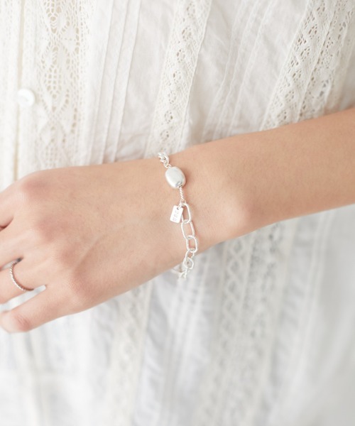 CRAFT STANDARD BOUTIQUE(クラフトスタンダードブティック)の「コンビチェーンブレスレット *(ブレスレット・レディース・シルバー/ゴールド・FREE)」の2枚目の写真