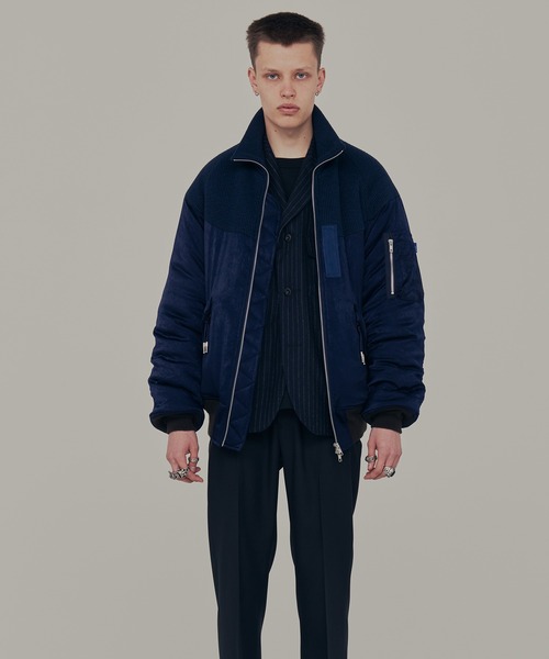 elephant TRIBAL fabrics（エレファントトライバルファブリックス）の「elephant TRIBAL fabrics William 3B JKT [Stripe]（テーラードジャケット・メンズ・ネイビー・FREE）」の2枚目の写真