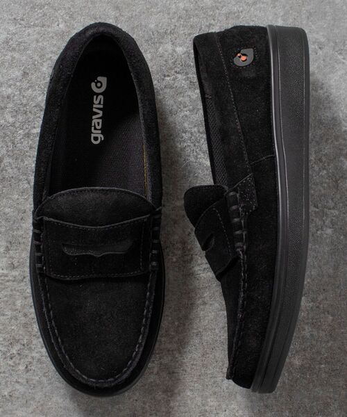 GRAVIS(グラヴィス)の「【GRAVIS/グラビス】ODJICK ローファー (25220-UM06)(スニーカー・メンズ・ブラック・27/28/26)」の7枚目の写真