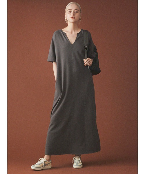 セール Emmi Atelier オーガニックコットン裏毛ワンピース ワンピース Emmi エミ のファッション通販 Zozotown