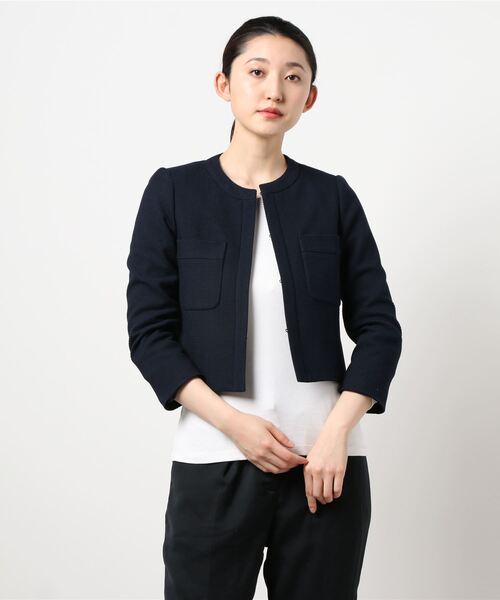 コットンポリエステルドビークルー　ジャケット