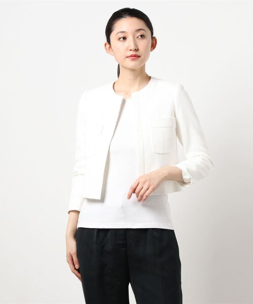 コットンポリエステルドビークルー　ジャケット