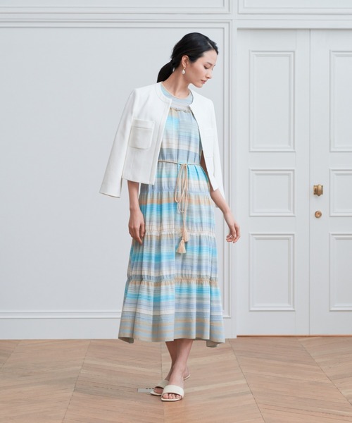 コットンポリエステルドビークルー　ジャケット