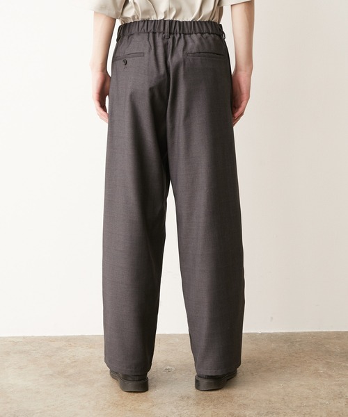 JUNRED（ジュンレッド）の「シャドーチェックワイドストレート（その他パンツ・メンズ・チャコールグレー/ダークブラウン・S/M/L）」の7枚目の写真