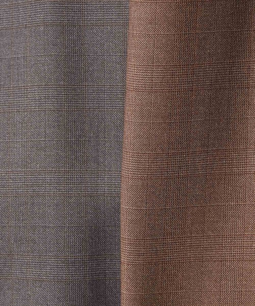 JUNRED（ジュンレッド）の「シャドーチェックワイドストレート（その他パンツ・メンズ・チャコールグレー/ダークブラウン・S/M/L）」の13枚目の写真