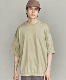 BEAUTY&YOUTH UNITED ARROWS | BY GIZA コットン リラックスシルエット Tシャツ(Tシャツ/カットソー)