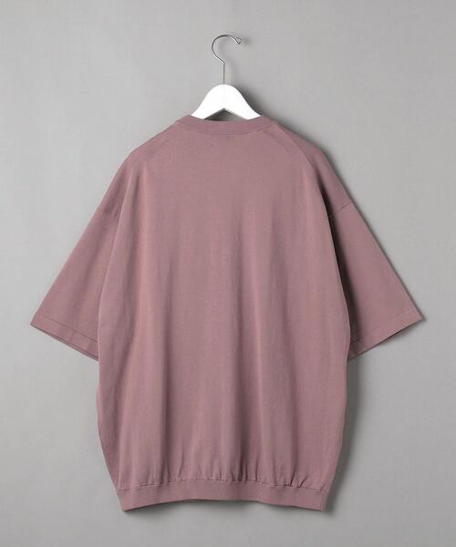 BEAUTY&YOUTH UNITED ARROWS（ビューティーアンドユースユナイテッドアローズ）の「BY GIZA コットン リラックスシルエット Tシャツ（Tシャツ/カットソー・メンズ・ライトグレー/ブラック/オリーブ/ライトピンク・SMALL/MEDIUM/LARGE/X-LARGE）」の21枚目の写真