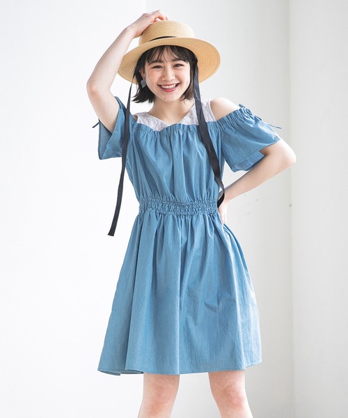 セール カサネギフウワンピース ワンピース Repipi Armario レピピ アルマリオ のファッション通販 Zozotown