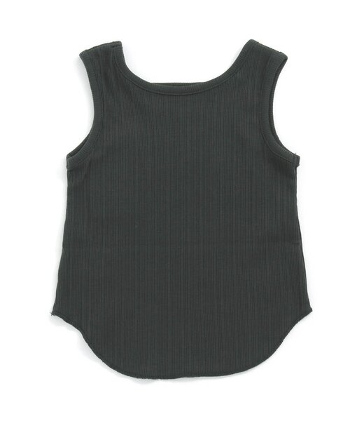 BREEZE（ブリーズ）の「/2WAYリブタンクトップ（タンクトップ・キッズ・ブラウン/チャコール・90/100/110/120/80/130/140）」の4枚目の写真