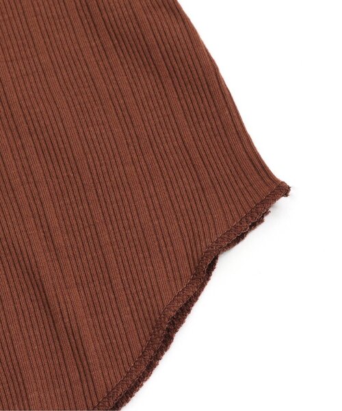 BREEZE（ブリーズ）の「/2WAYリブタンクトップ（タンクトップ・キッズ・ブラウン/チャコール・90/100/110/120/80/130/140）」の8枚目の写真