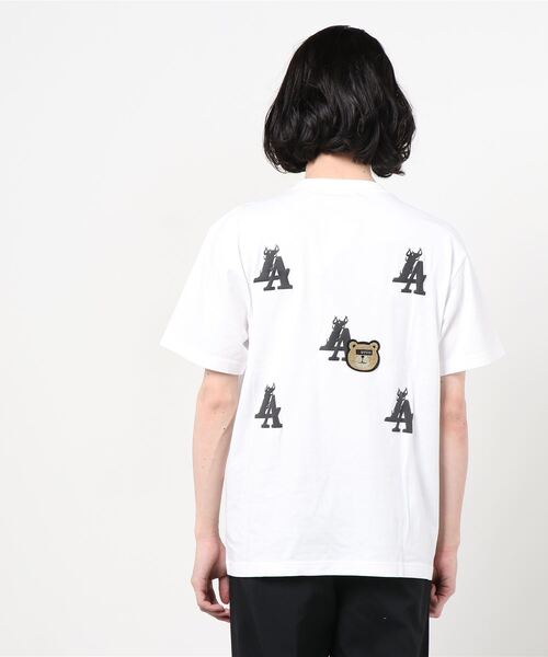 RAWLIFE（ロウライフ）の「STUD MUFFIN/スタッドマフィン/LA5x1Bear SST（Tシャツ/カットソー・メンズ・ブラック/ホワイト・3/2/4）」の5枚目の写真
