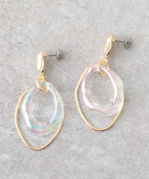 GLOBAL WORK（グローバルワーク）の「アソートオーロラピアス/949325（ピアス（両耳用）・レディース・ホワイト系その他2/ホワイト系その他3・FREE）」の2枚目の写真