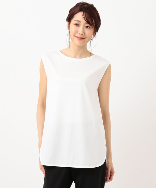 J.PRESS(ジェイプレス)の「【洗える】レイヤード ツインセット(Tシャツ/カットソー・レディース・ベージュ系/ピンク系/スモーキーグリーン系・LARGE/MEDIUM)」の17枚目の写真