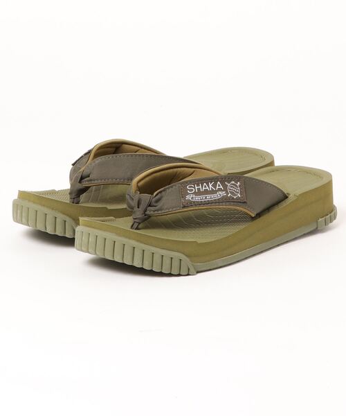 SHAKA（シャカ）の「LAWN SLIDE 22SSモデル（サンダル・レディース・ブラック/ダークブラウン/ブラウン系その他/ナチュラル/アーミー/ガンメタ/キナリ/オリーブ系/ベージュ系その他/モカ/ブラック系その他・4/7/10/5/8/6/9/11/23/24/29/28/26/27/22/25）」の10枚目の写真