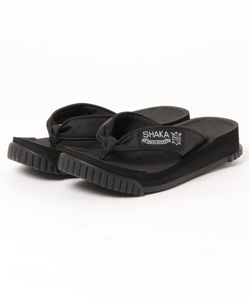 SHAKA（シャカ）の「LAWN SLIDE 22SSモデル（サンダル・レディース・ブラック/ダークブラウン/ブラウン系その他/ナチュラル/アーミー/ガンメタ/キナリ/オリーブ系/ベージュ系その他/モカ/ブラック系その他・4/7/10/5/8/6/9/11/23/24/29/28/26/27/22/25）」の3枚目の写真