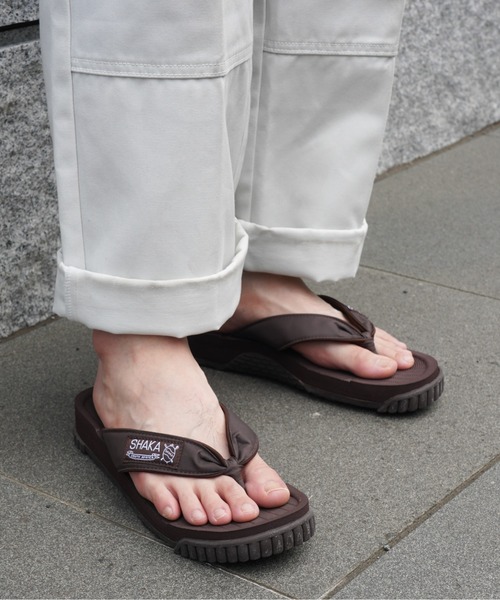 SHAKA（シャカ）の「LAWN SLIDE 22SSモデル（サンダル・レディース・ブラック/ダークブラウン/ブラウン系その他/ナチュラル/アーミー/ガンメタ/キナリ/オリーブ系/ベージュ系その他/モカ/ブラック系その他・4/7/10/5/8/6/9/11/23/24/29/28/26/27/22/25）」の15枚目の写真