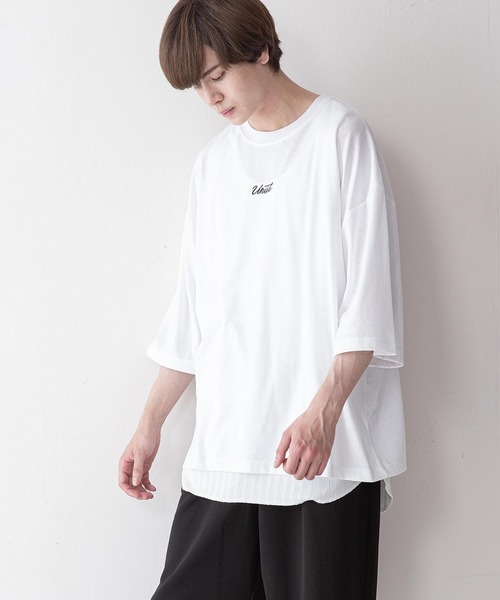 UNIIT(ユニット)の「【UNIIT】ドライフラワーバックプリントグラフィックルーズプリントTシャツ(Tシャツ/カットソー・メンズ・ホワイト/その他1/ブラック/ホワイト系その他/その他2/その他3/その他4/ブラック系その他・MEDIUM/LARGE)」の15枚目の写真