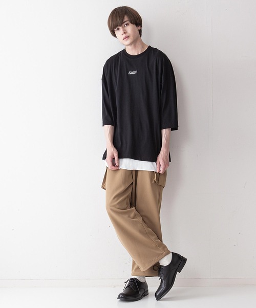UNIIT(ユニット)の「【UNIIT】ドライフラワーバックプリントグラフィックルーズプリントTシャツ(Tシャツ/カットソー・メンズ・ホワイト/その他1/ブラック/ホワイト系その他/その他2/その他3/その他4/ブラック系その他・MEDIUM/LARGE)」の17枚目の写真