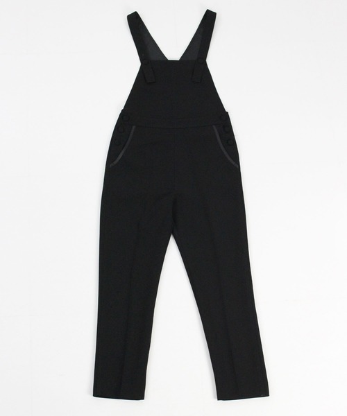 JENNE（ジェンヌ）の「美シルエットサロペット（サロペット/オーバーオール・レディース・ブラック・M/S/L）」の9枚目の写真
