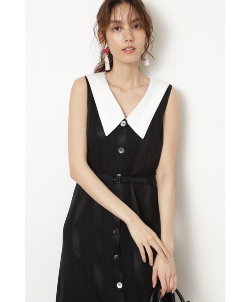 美品✨️ジルスチュアート Endy ROBE ポルシェワンピース　セーラーカラー ジルスチュアート ワンピースEndy ROBE ポルシェワンピース