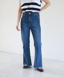 SLOBE IENA | 【Healthy denim/ヘルシーデニム】SLOBE別注 フレアデニムパンツ【洗濯機洗い可】◆(デニムパンツ)