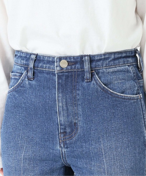 SLOBE IENA（スローブイエナ）の「【Healthy denim/ヘルシーデニム】SLOBE別注 フレアデニムパンツ【洗濯機洗い可】◆（デニムパンツ・レディース・ブルー・25/24/26）」の14枚目の写真