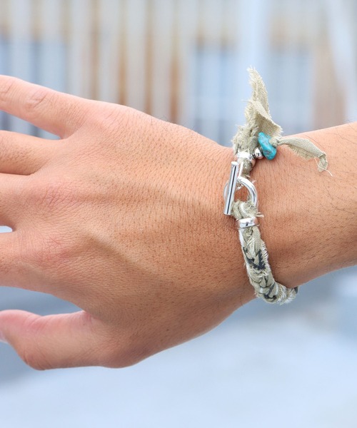 バンダナ柄ブレスレット　新品未使用 SunKu/サンク BANDANA BRACELET バンダナ ブレスレット