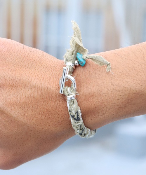 バンダナ柄ブレスレット　新品未使用 SunKu/サンク BANDANA BRACELET バンダナ ブレスレット