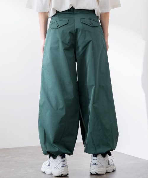 Adoon plain（アドーンプレーン）の「【Adoon plain】タックイージーパンツ（その他パンツ・メンズ・ブラック/グリーン/ライトカーキ・SMALL/MEDIUM/LARGE）」の16枚目の写真