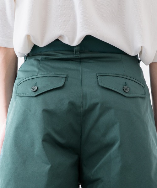 Adoon plain（アドーンプレーン）の「【Adoon plain】タックイージーパンツ（その他パンツ・メンズ・ブラック/グリーン/ライトカーキ・SMALL/MEDIUM/LARGE）」の20枚目の写真