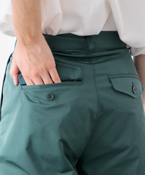 Adoon plain（アドーンプレーン）の「【Adoon plain】タックイージーパンツ（その他パンツ・メンズ・ブラック/グリーン/ライトカーキ・SMALL/MEDIUM/LARGE）」の21枚目の写真