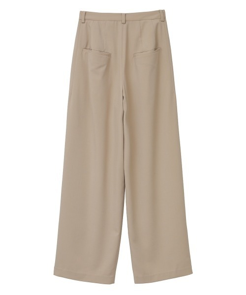 CLANE(クラネ)の「BASIC TUCK PANTS(スラックス・レディース・ブラック/オレンジ/ブルー/アイボリー・1/2/0)」の10枚目の写真