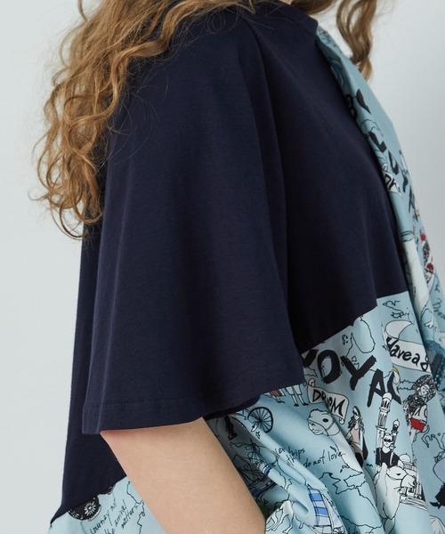 FRAPBOIS（フラボア）の「ヴォヤージュ カットソー（Tシャツ/カットソー・レディース・ネイビー/カーキ・1）」の15枚目の写真