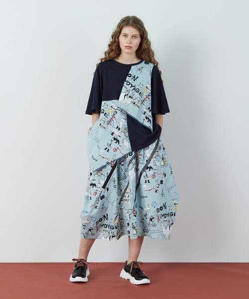 FRAPBOIS（フラボア）の「ヴォヤージュ カットソー（Tシャツ/カットソー・レディース・ネイビー/カーキ・1）」の14枚目の写真