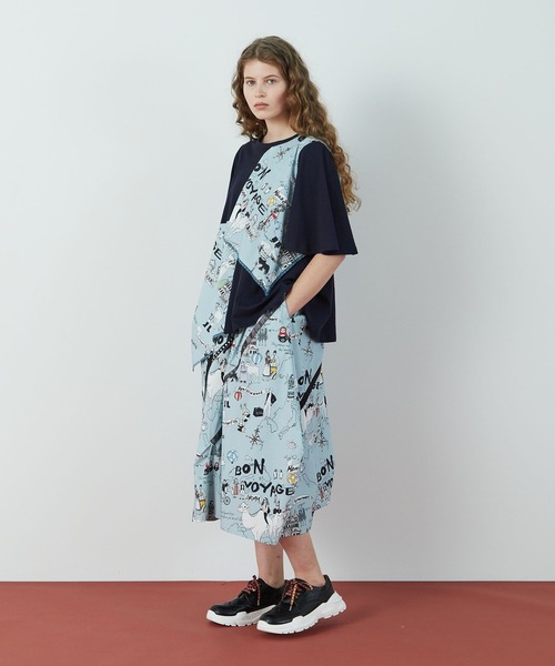 FRAPBOIS（フラボア）の「ヴォヤージュ カットソー（Tシャツ/カットソー・レディース・ネイビー/カーキ・1）」の10枚目の写真