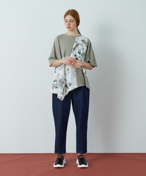 FRAPBOIS（フラボア）の「ヴォヤージュ カットソー（Tシャツ/カットソー・レディース・ネイビー/カーキ・1）」の16枚目の写真